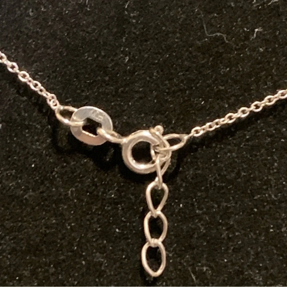 African Amethyst in 925 Sterling Silver Pendant‎ on Sterling Silver chain.